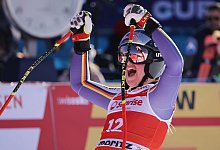 St. Moritz Weltcup Abfahrt - Luciano Bisi/AP/dpa