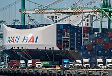 Hafen von Los Angeles - Damian Dovarganes/AP/dpa