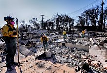 Brände in Kalifornien - Richard Vogel/AP/dpa