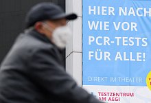 Coronavirus - Testzentrum - Foto: Julian Stratenschulte/dpa