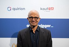 Satya Nadella - Sebastian Christoph Gollnow/dpa