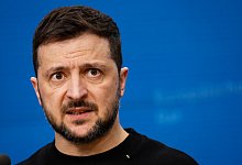 Wolodymyr Selenskyj - Geert Vanden Wijngaert/AP/dpa