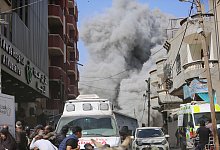 Fl&uuml;chtlingslager Nuseirat - Marwan Daoud/XinHua/dpa