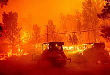 Waldbrand in Kalifornien - Noah Berger/AP/dpa
