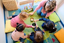 Kindertagesstätte - picture alliance/dpa