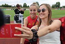 Fußball: Nationalteam, Frauen, EM-Vorbereitung, DFB-Pk - Daniel Löb/dpa