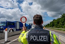 Grenzkontrollen an Grenzen zu Luxemburg - Harald Tittel/dpa