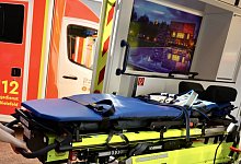 Vorstellung der vier neuen Krankenwagen im Rettungsdienst - Symbolfoto: Peter Unger
