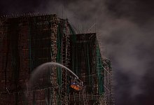 Nach Brand in Hongkong - Ng Han Guan/AP/dpa