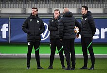 VfL-Training - Foto: Swen Pf&ouml;rtner/dpa