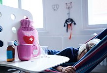 Krankes Kind - Annette Riedl/dpa