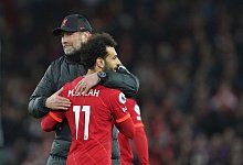 J&uuml;rgen Klopp und Mohamed Salah - Jon Super/AP/dpa
