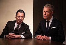 Autoren Suter und von Stuckrad-Barre - Sebastian Gollnow/dpa