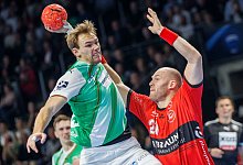 Füchse-Star Mathias Gidsel - Andreas Gora/dpa