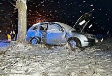 Wintereinbruch in Sachsen - Danilo Dittrich/dpa