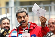 Kommunalwahlen in Venezuela - Cristian Hernandez/AP/dpa