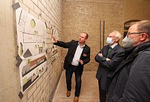 Arne Brand, J&ouml;rg D&uuml;ning-Gast und Dr. Bernd Groeger - Jens Rademacher