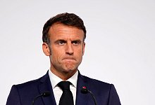 Emmanuel Macron - Lewis Joly/AP Pool/AP/dpa