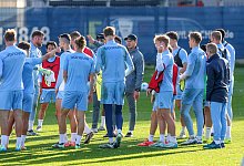 Training des VfL Bochum mit Interimstrainern Feldhoff und Ural - Tim Rehbein/dpa