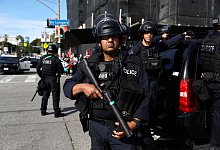 Kundgebung bei den Oscars - Etienne Laurent/AP/dpa