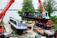 Dampfer - Foto: Hauke-Christian Dittrich/dpa