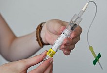 Down-Syndrom-Bluttest - Foto: Tobias Kleinschmidt