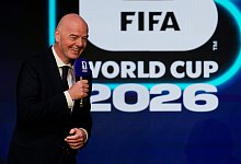 FIFA-Pr&auml;sident Gianni Infantino - Chris Carlson/AP/dpa