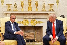 US-Präsident Trump empfängt Bundeskanzler Merz - Michael Kappeler/dpa