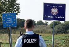 Unerlaubte Einreisen an deutsch-polnischer Grenze - Bernd Wüstneck/dpa