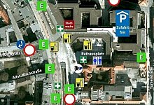 "E" f&uuml;r Einlass - FOTO: NW