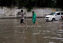 Monsun in Pakistan - K.M. Chaudary/AP/dpa