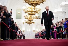 Amtseinf&uuml;hrung Putins in Russland - Alexander Zemlianichenko/Pool AP/AP
