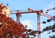 Baukräne - Niklas Graeber/dpa