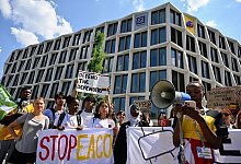 Demonstration von Fridays for Future - Henning Kaiser/dpa/Archivbild