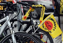 Protest gegen Atomendlager - dpa