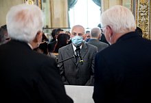 Bundespr&auml;sident Steinmeier in Italien - Foto: Bernd von Jutrczenka/dpa