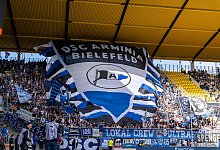 TSV Alemannia Aachen vs. DSC Arminia Bielefeld, Fussball, 3. Liga, 31. Spieltag, Saison 2024/2025, 05.04.2025 - IMAGO/Eibner