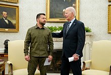 Unterstützung für Ukraine - Evan Vucci/AP/dpa