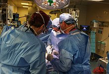 &Auml;rzte im OP - Michelle Rose/Massachusetts General Hospital/dpa