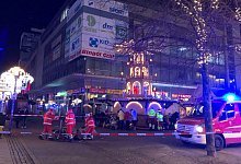 Auto f&auml;hrt in Menschenmenge auf Magdeburger Weihnachtsmarkt - D&ouml;rthe Hein/dpa-Zentralbild/dpa