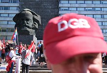 Demonstrationen zum 1. Mai - Chemnitz - Sebastian Willnow/dpa