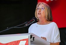 Demonstrationen zum 1. Mai - Siegburg - Christoph Reichwein/dpa