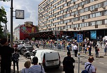 Fast-Food-Filiale in Moskau - Foto: Hannah Wagner/dpa