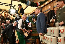 Start 189. M&uuml;nchner Oktoberfest - Peter Kneffel/dpa