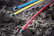 Ausbau des Glasfasernetzes - Foto: Sina Schuldt/dpa