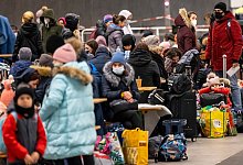 In Deutschland kommen ein Gros der Fl&uuml;chtlinge aus der Ukraine in Berlin an. - Hannibal Hanschke/dpa