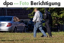 Waffenfund nach Festnahmen in Berlin - Philipp von Ditfurth/dpa