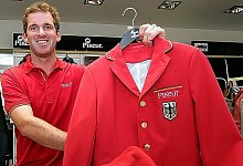 Freut sich über seine Olympia-Kluft - FOTO: RUDOLF