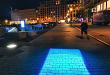 Lichtaktion - Paul Zinken/dpa