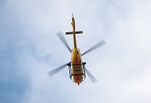 Rettungshubschrauber - Sebastian Gollnow/dpa